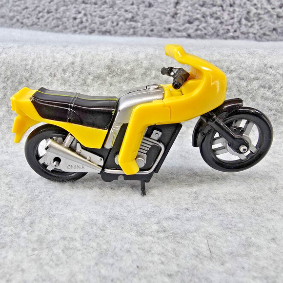 Remco Zybots RPM 2 Figure Motorcycle Transforming Robot 1984 Vtg w Kickstand - Picture 1 of 16